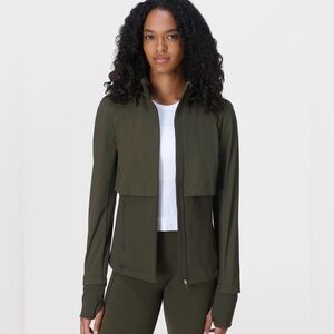 Sweaty Betty•Pro Run Jacket•Nori Green•Size XS•NWT